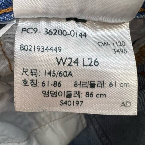 Levi's 501XX Jeans Women's W24 L26 (0) Big E Button Fly Light Stone Normcore - Picture 9 of 16